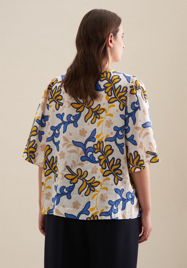 Ronde Hals Shirt in Wit | Seidensticker Onlineshop