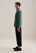 Regular Casual Hemd Uni in Grün |  Seidensticker Onlineshop