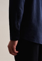 Regular Casual shirt Uni in Dark Blue |  Seidensticker Onlineshop