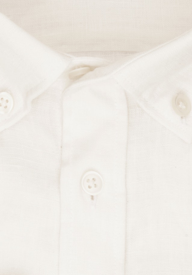 Regular Casual Hemd Uni in Ecru | Seidensticker Onlineshop