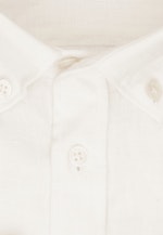 Regular Casual Hemd Uni in Ecru |  Seidensticker Onlineshop