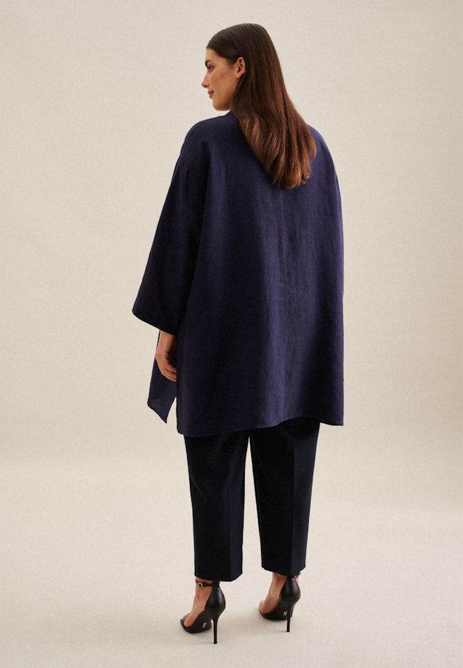 Curvy Robe Oversized Manchon 7/8 dans Bleu Foncé | Boutique en ligne Seidensticker