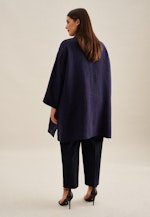 Curvy Kragen Kleid Oversized in Dunkelblau |  Seidensticker Onlineshop