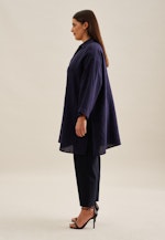 Curvy Kragen Kleid Oversized in Dunkelblau |  Seidensticker Onlineshop