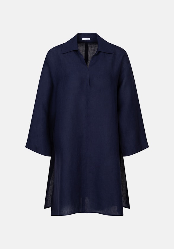 Curvy Robe Oversized Manchon 7/8 in Bleu Foncé |  Seidensticker Onlineshop