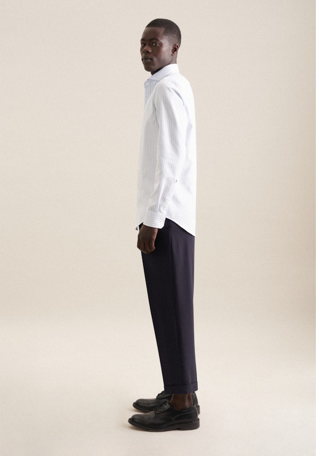 Slim Chemise d'affaires rayures in Bleu Clair |  Seidensticker Onlineshop