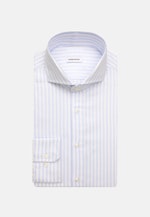 Non-iron Twill Business Shirt in Slim with Shark Collar in Light Blue |  Seidensticker Onlineshop