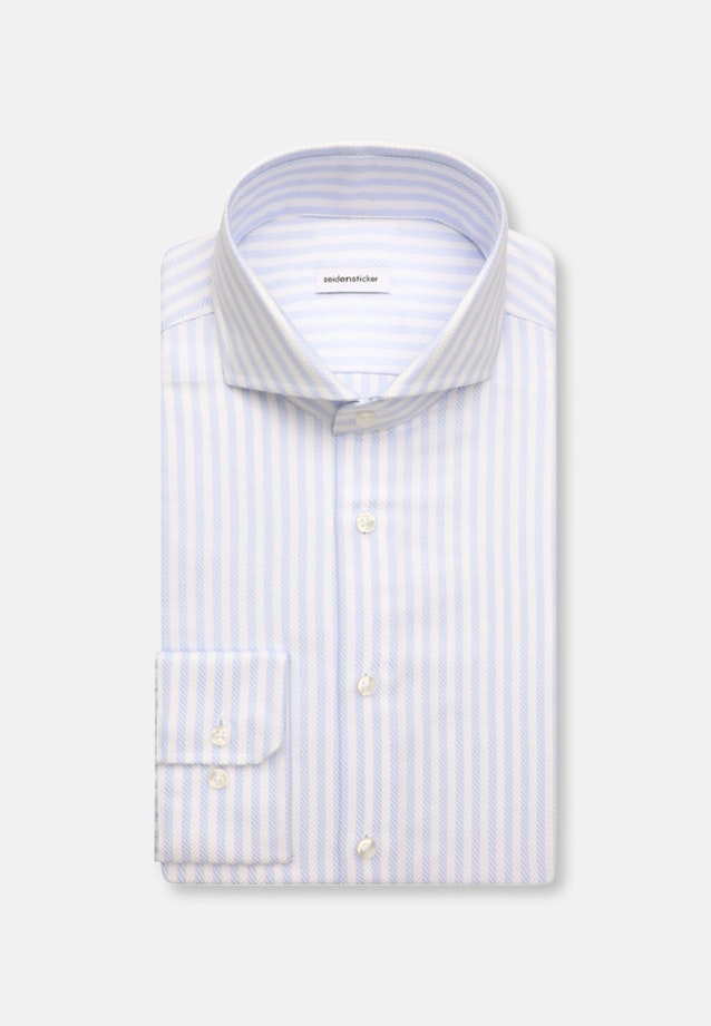 Slim Chemise d'affaires rayures in Bleu Clair |  Seidensticker Onlineshop