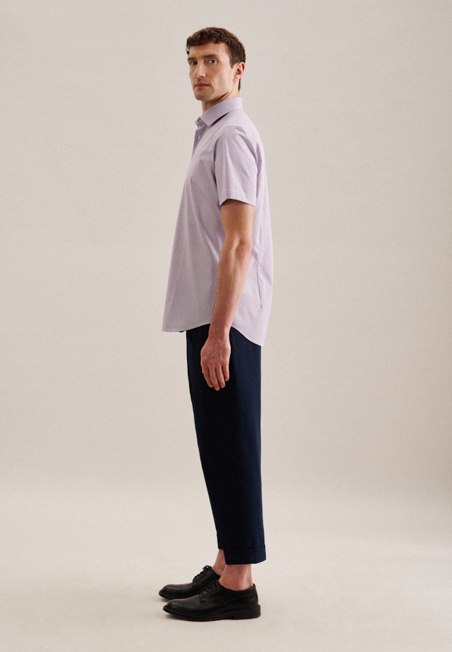 Shaped Business Hemd Karo in Rot |  Seidensticker Onlineshop