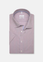 Shaped Business shirt Check in Red |  Seidensticker Onlineshop