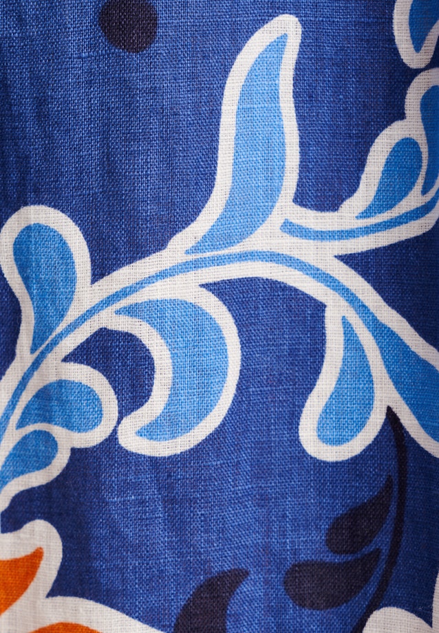 Robe Regular Manche Courte in Bleu Moyen |  Seidensticker Onlineshop