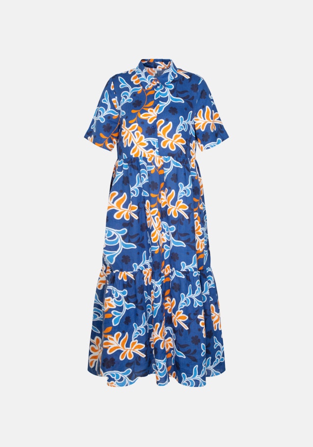 Robe Regular Manche Courte in Bleu Moyen |  Seidensticker Onlineshop