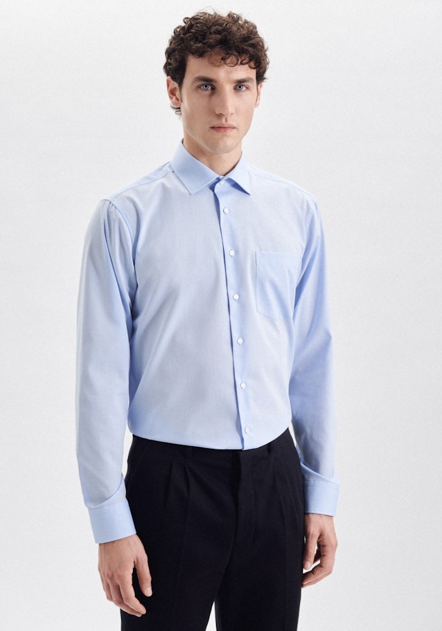 Regular Business Hemd Uni in Hellblau | Seidensticker Onlineshop