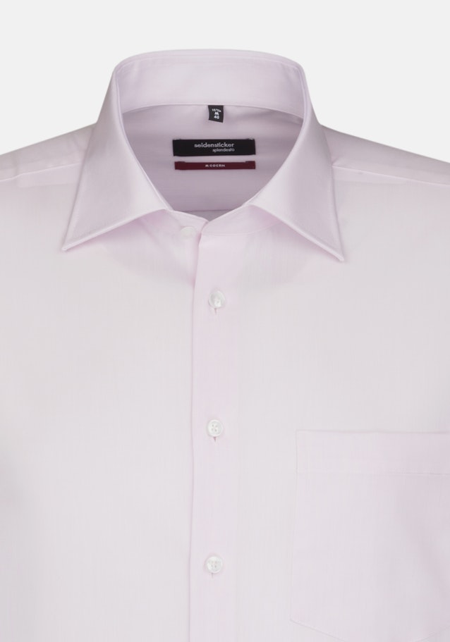 Bügelfreies Chambray Business Hemd in Regular mit Kentkragen in Rot |  Seidensticker Onlineshop