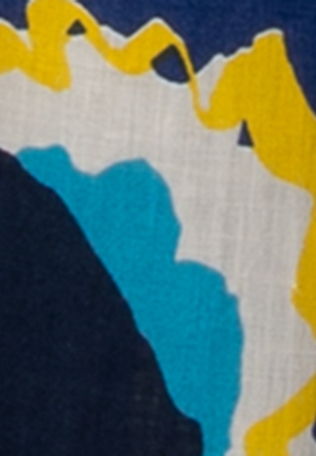Grande taille Kraag Jurk in Middelmatig Blauw |  Seidensticker Onlineshop