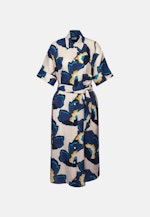 Curvy Robe Regular Manche Courte in Bleu Moyen |  Seidensticker Onlineshop