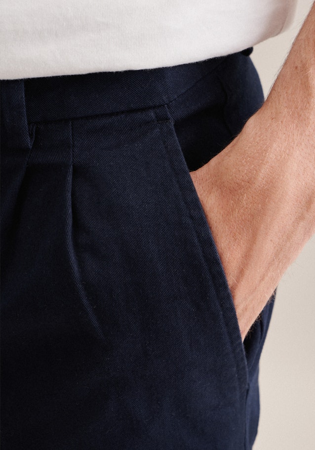 Regular Chino Uni in Dunkelblau | Seidensticker Onlineshop