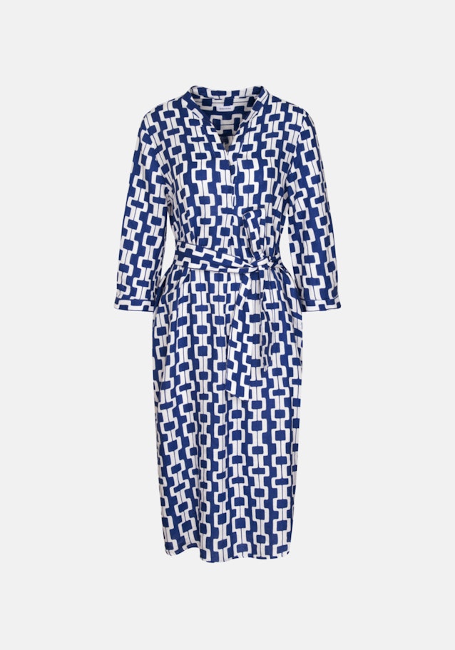 Kragen Kleid Regular in Mittelblau |  Seidensticker Onlineshop