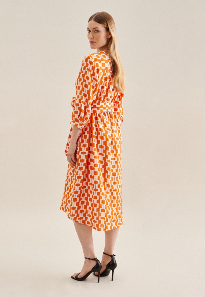 Robe Regular Manchon 3/4 dans Orange | Boutique en ligne Seidensticker
