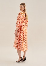 Robe Regular Manchon 3/4 in Orange |  Seidensticker Onlineshop