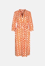 Robe Regular Manchon 3/4 in Orange |  Seidensticker Onlineshop