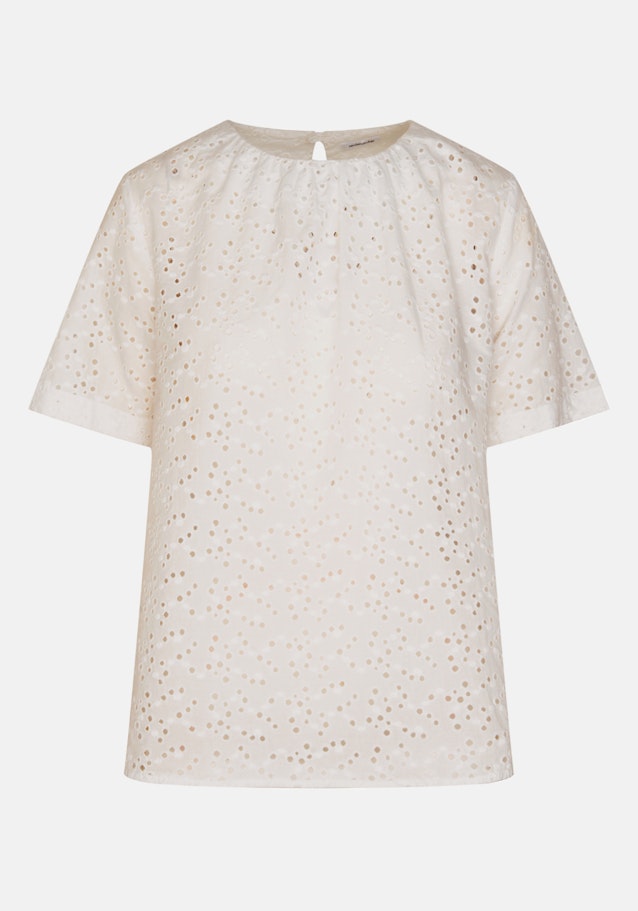 Short sleeve Voile Shirt in White |  Seidensticker Onlineshop