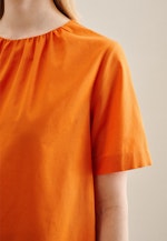 Chemise Voile Manche courte in Orange |  Seidensticker Onlineshop