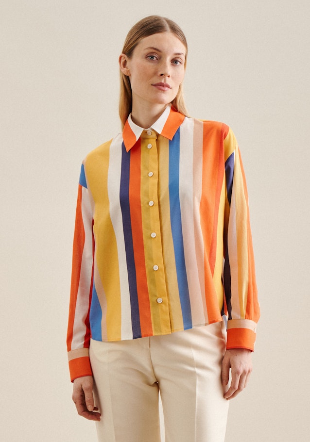 Long sleeve Voile Shirt Blouse in Light Blue | Seidensticker Onlineshop