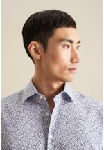 Regular Business Hemd Floral in Dunkelblau |  Seidensticker Onlineshop