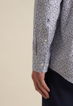 Regular Business Hemd Floral in Dunkelblau |  Seidensticker Onlineshop