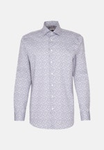 Regular Business Hemd Floral in Dunkelblau |  Seidensticker Onlineshop