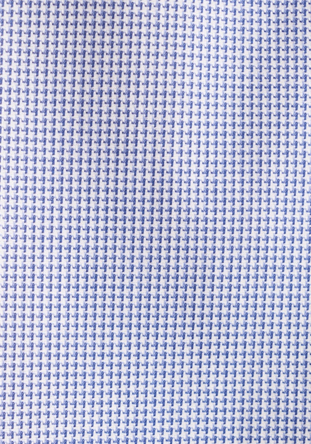 Regular Business Hemd Pepita in Hellblau | Seidensticker Onlineshop