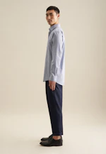 Regular Chemise d'affaires Pepita in Bleu Clair |  Seidensticker Onlineshop