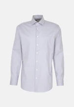 Regular Chemise d'affaires Pepita in Bleu Clair |  Seidensticker Onlineshop