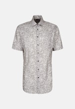 Regular Chemise d'affaires Floral in Gris |  Seidensticker Onlineshop