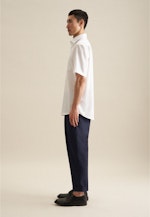 Non-iron Twill Short sleeve Business Shirt in Comfort with Kent-Collar in White |  Seidensticker Onlineshop