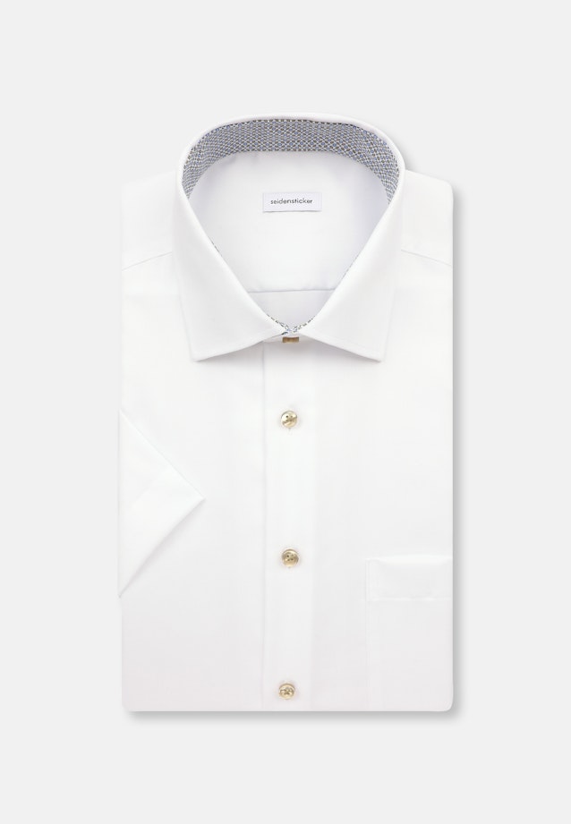 Comfort Chemise d'affaires Uni in Blanc |  Seidensticker Onlineshop