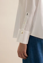 Shirt blouse Uni in White |  Seidensticker Onlineshop