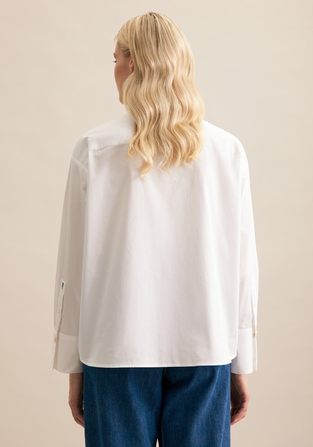 Oversized prodtyp Uni in Blanc | Seidensticker Onlineshop