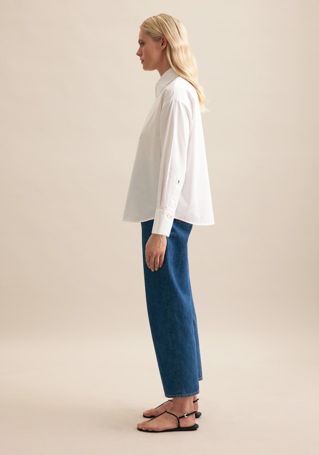 Oversized prodtyp Uni in Blanc | Seidensticker Onlineshop