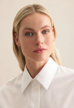 Shirt blouse Uni in White |  Seidensticker Onlineshop