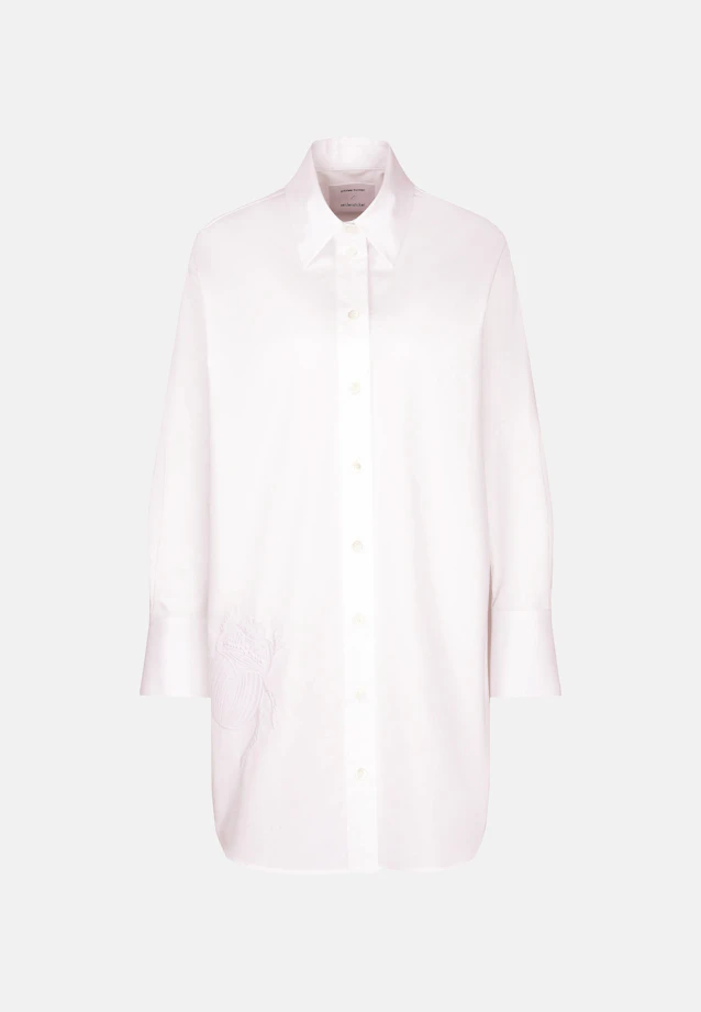 Shirt blouse Uni in White |  Seidensticker Onlineshop