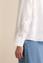 Chemisier chemise Uni in Blanc |  Seidensticker Onlineshop