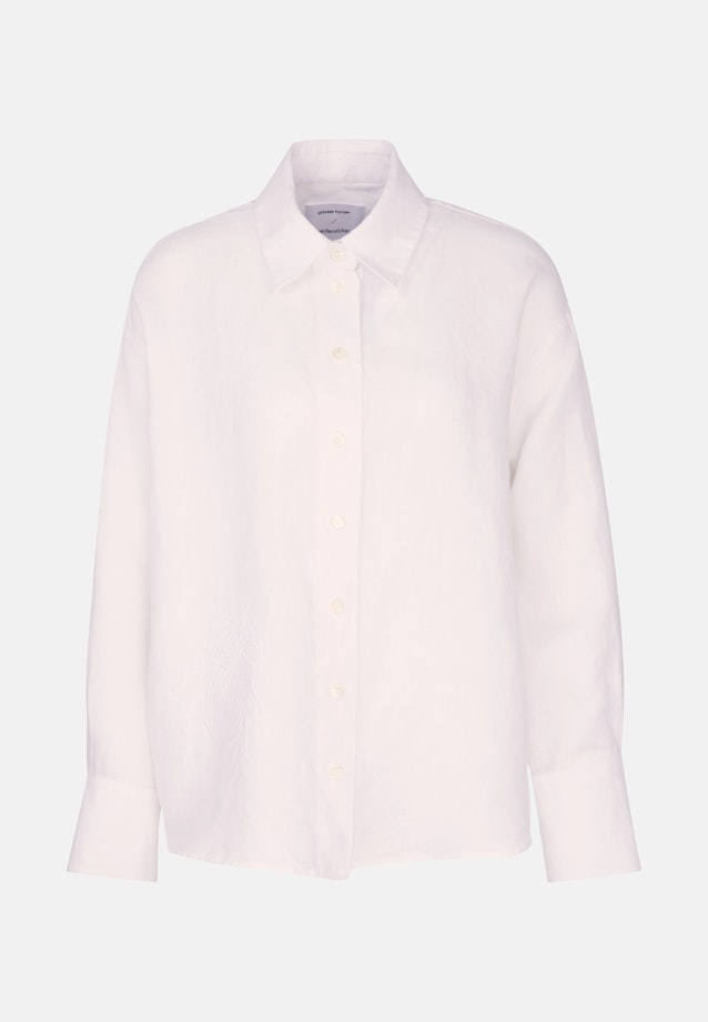 Chemisier chemise Uni in Blanc |  Seidensticker Onlineshop