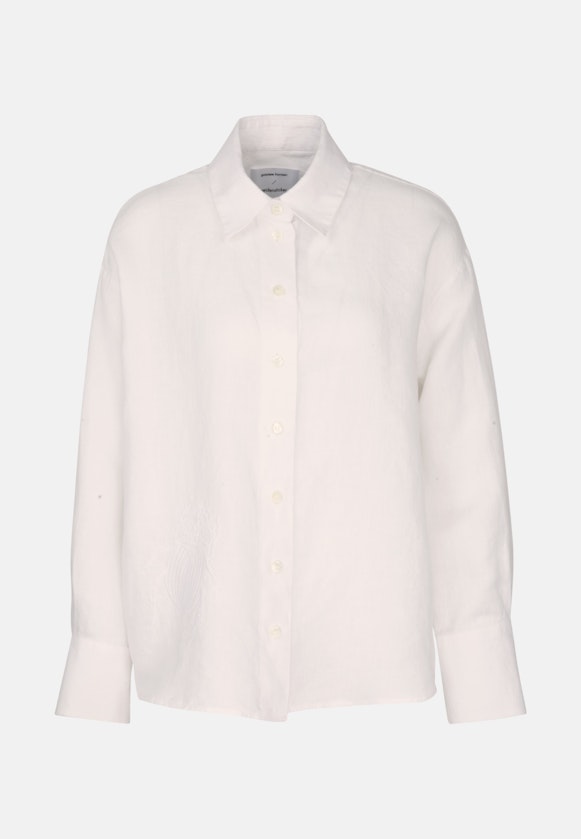Linnen Shirtblouse in Wit |  Seidensticker Onlineshop