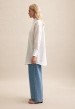 Hemdbluse Uni in White |  Seidensticker Onlineshop