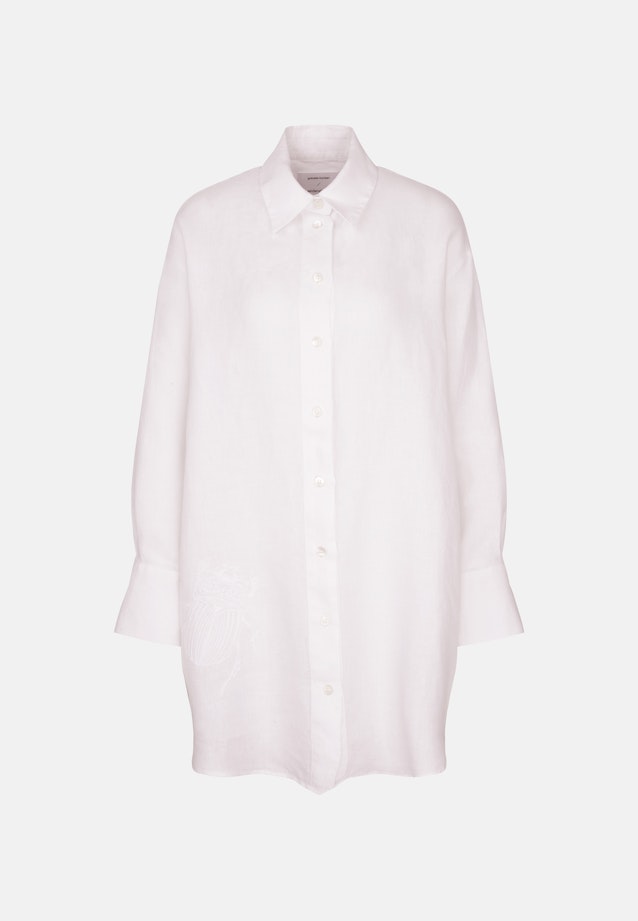 Hemdbluse Uni in White |  Seidensticker Onlineshop
