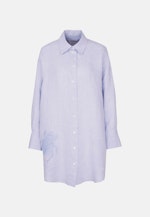 Shirt blouse Uni in Medium Blue |  Seidensticker Onlineshop