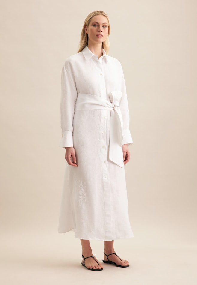 Kleid Uni in Weiß | Seidensticker Onlineshop