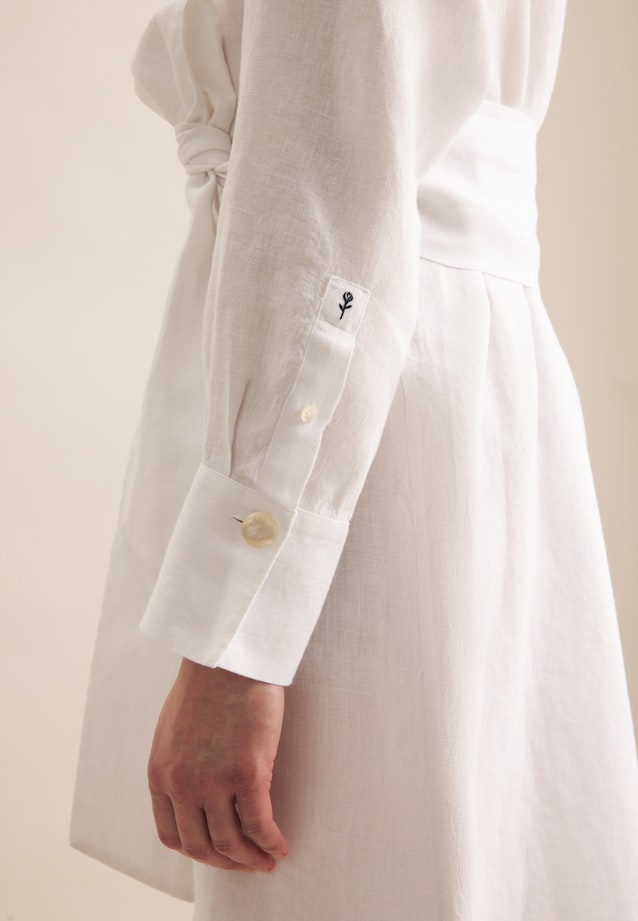 Kleid Uni in White |  Seidensticker Onlineshop